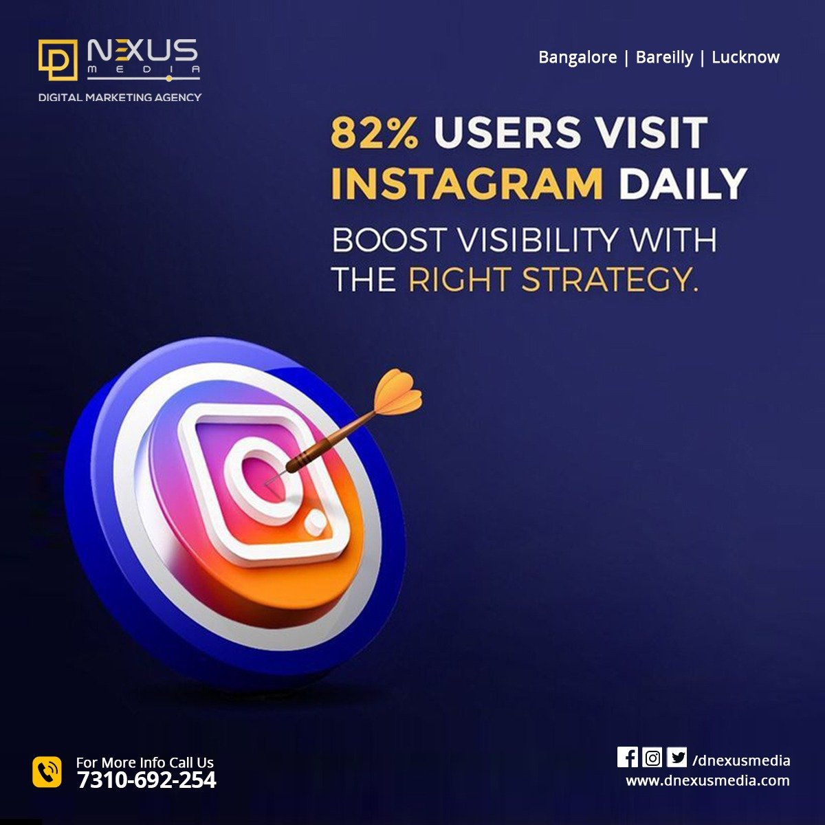 What is instagram marketing instagram marketing agency Digital Nexus Media pvt ltd Bareilly india