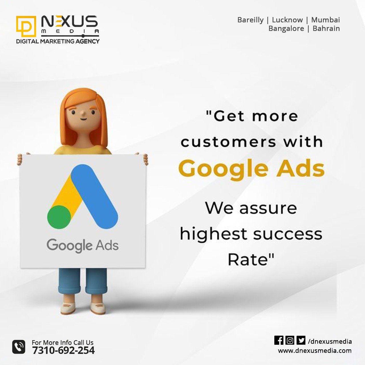 Google ads agency in Bareilly Digital Nexus Media Pvt. Lt